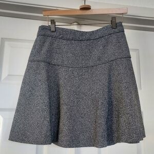 EUC Banana Republic flare skirt, tweed like fabric, 2